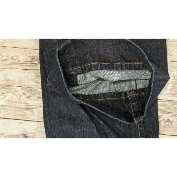 Hudson Womens Size 25 Blue Regular Fit Back Flap Pockets Bootcut Denim Jeans - Picture 11 of 11